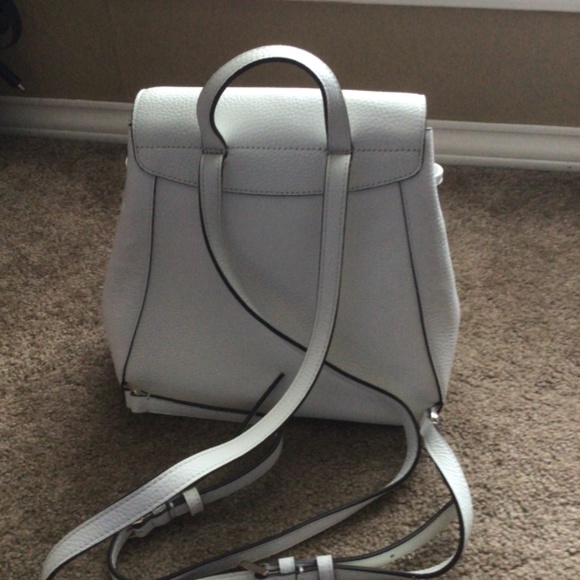 Kate Spade Leila Backpack (Canvas & Pebbled Leather) + Credit Card Holder - NEW